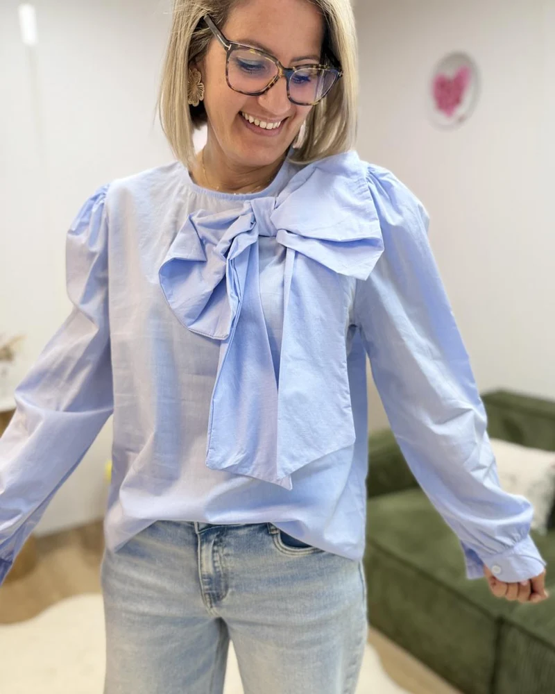 Blouse Louna bleue