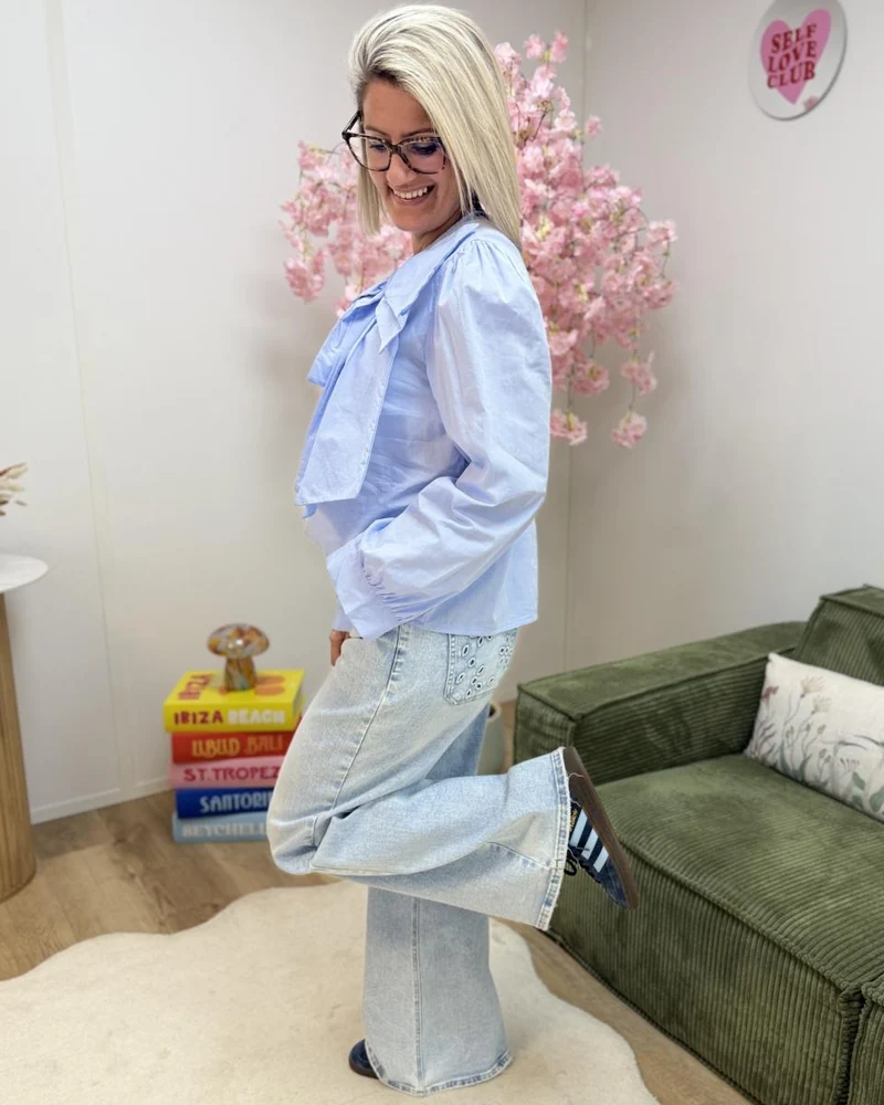 Blouse Louna bleue
