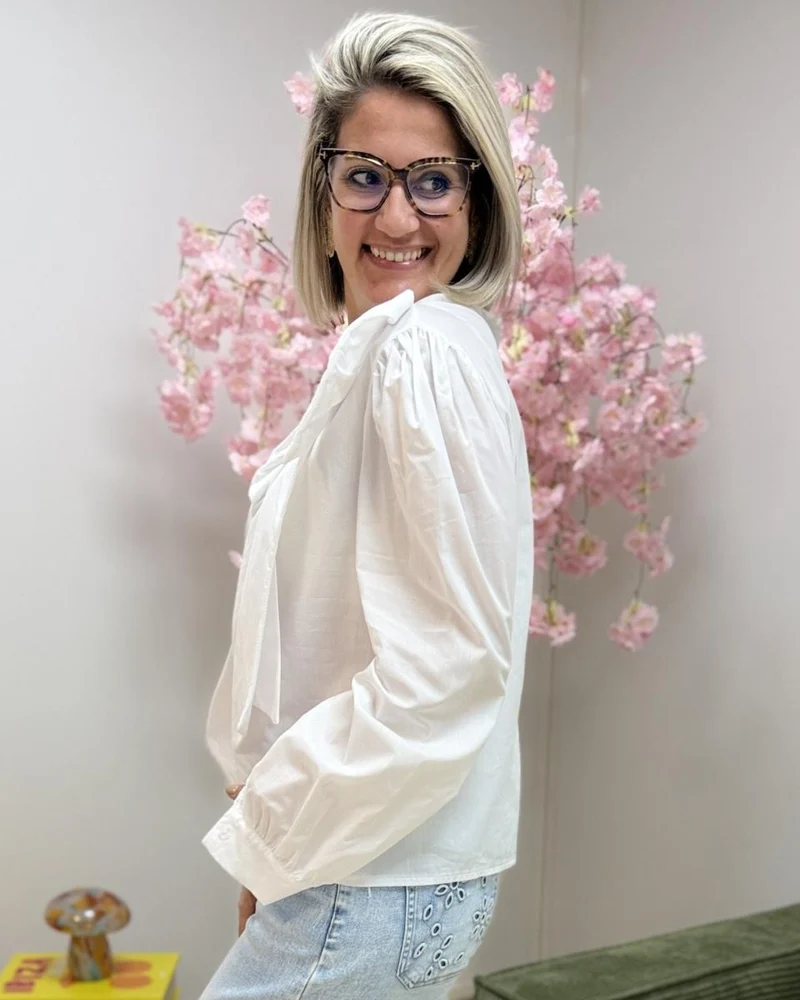 Blouse Louna blanche