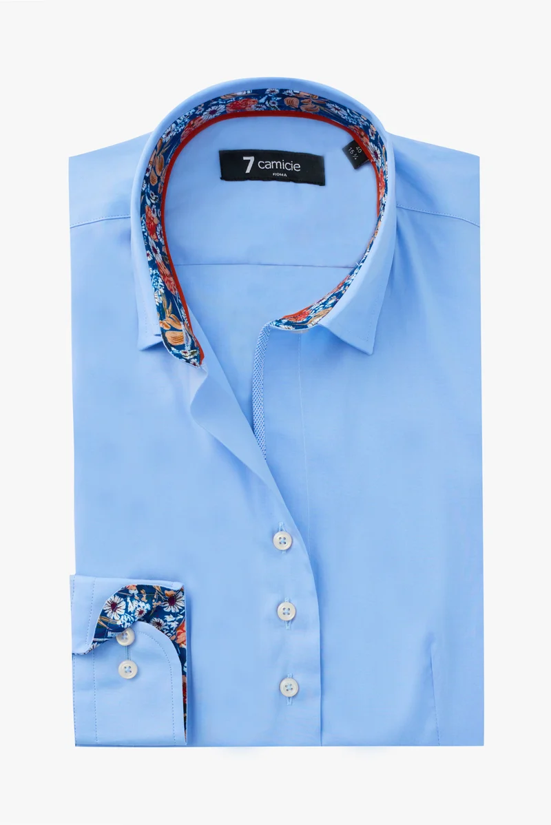 Beatrice Sport Poplin Stretch Women’s Shirt Light Blue