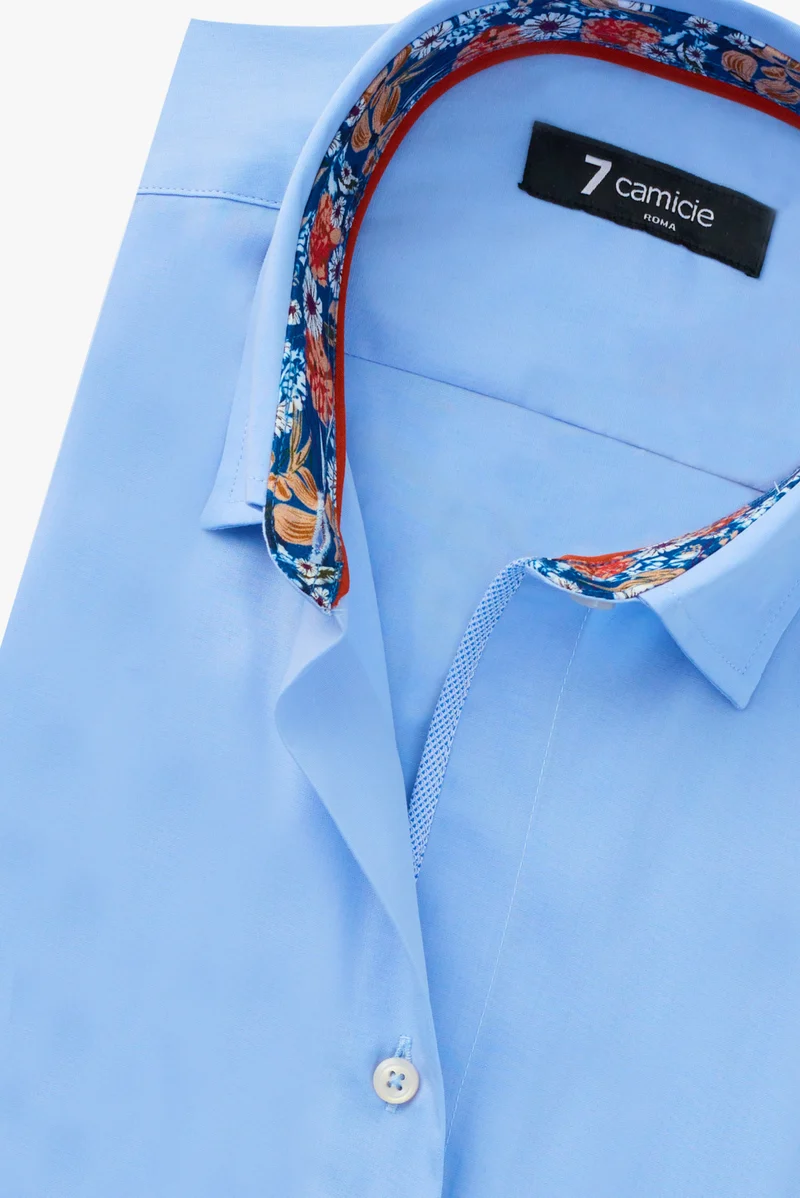 Beatrice Sport Poplin Stretch Women’s Shirt Light Blue