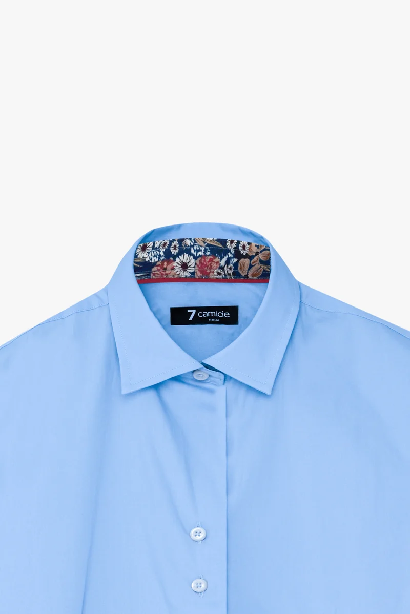 Beatrice Sport Poplin Stretch Women’s Shirt Light Blue