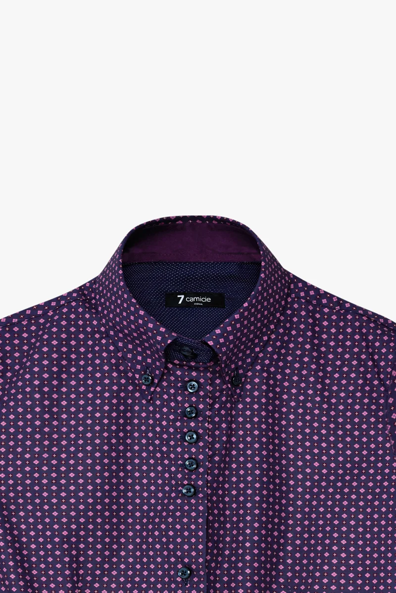 Silvia Iconic Poplin Women’s Shirt Purple Red