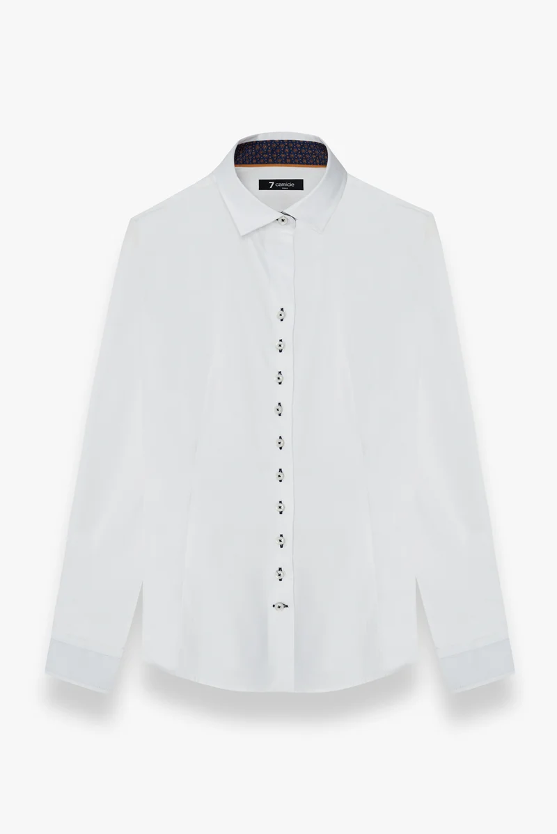 Beatrice Sport Poplin Stretch Women’s Shirt White