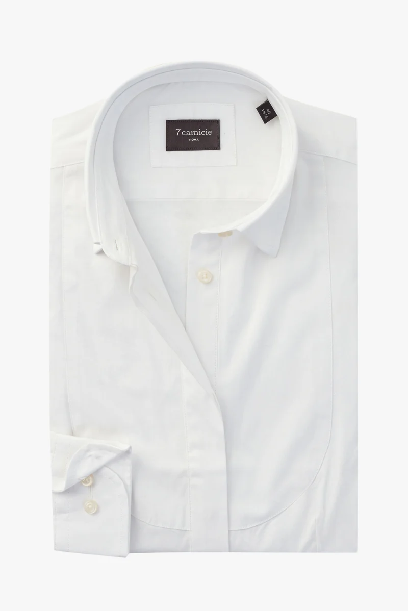 Tuxedo Essentials Poplin Stretch Women Shirt White