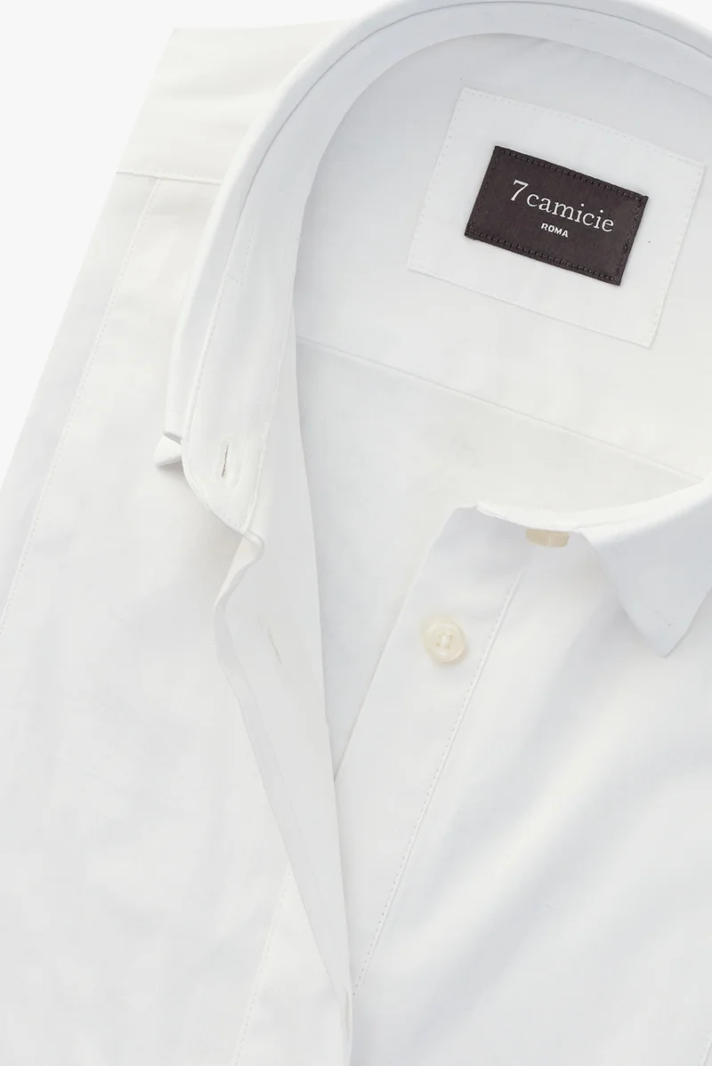 Tuxedo Essentials Poplin Stretch Women Shirt White