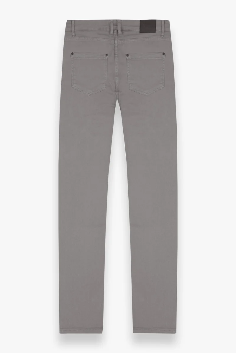 Cotton Stretch Man Pant Grey