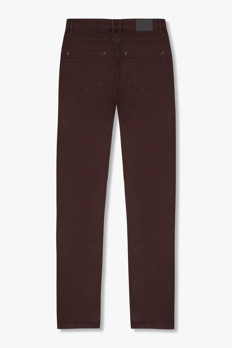 Cotton Stretch Man Pant Red