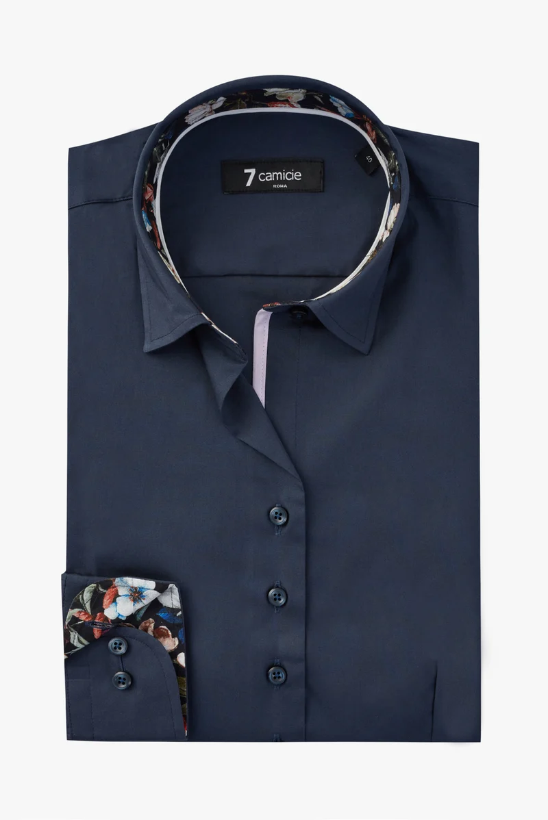 Beatrice Sport Poplin Stretch Women’s Shirt Blue
