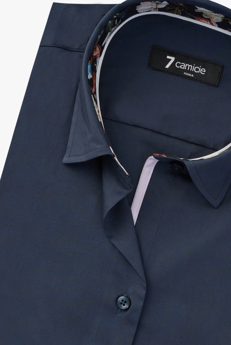 Beatrice Sport Poplin Stretch Women’s Shirt Blue