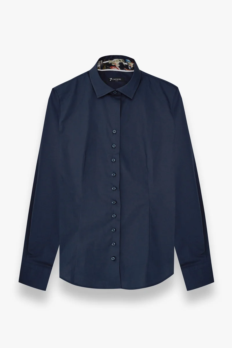 Beatrice Sport Poplin Stretch Women’s Shirt Blue