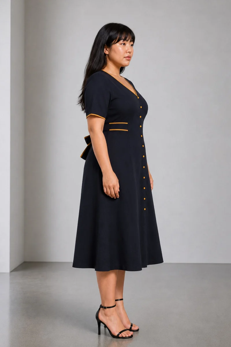 Stina|Viscose Aline Maxi Dress