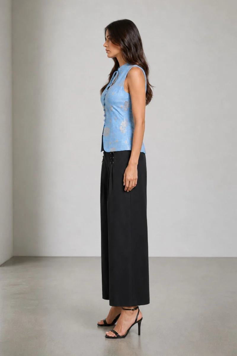 Minana|Viscose Cutout Top