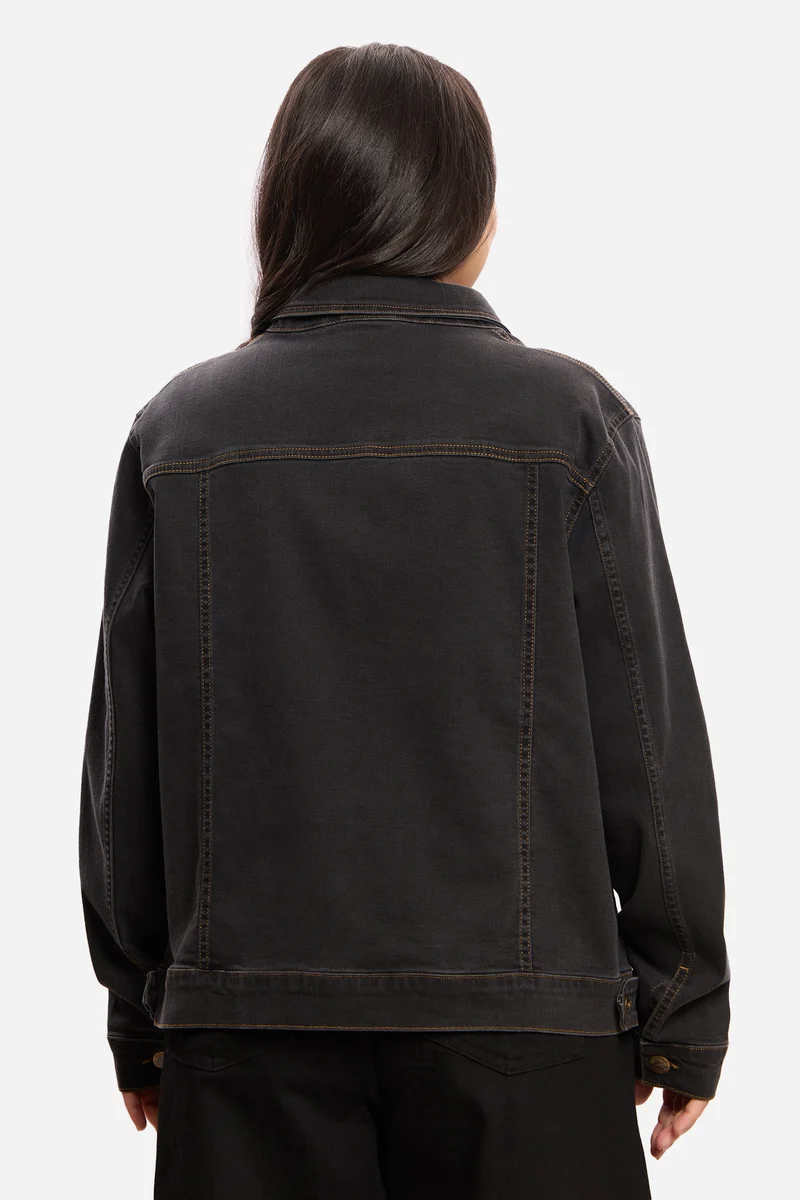 Aanya|Cotton Denim Jacket