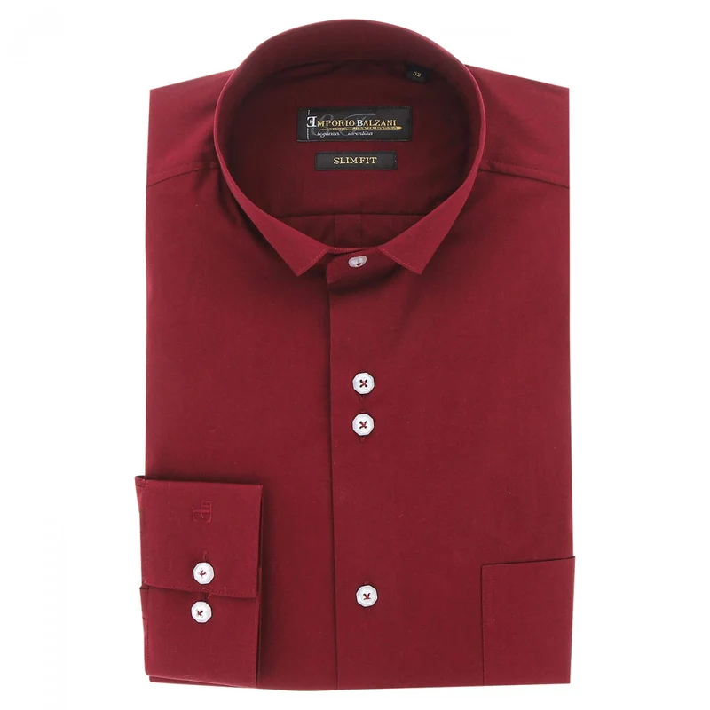 Chemise homme mode col cousu coupe cintrée NINO Emporio balzani
