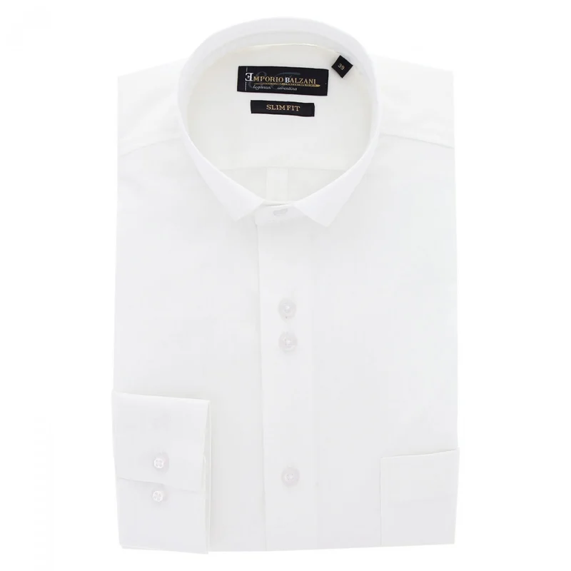 Chemise homme mode col cousu coupe cintrée NINO Emporio balzani