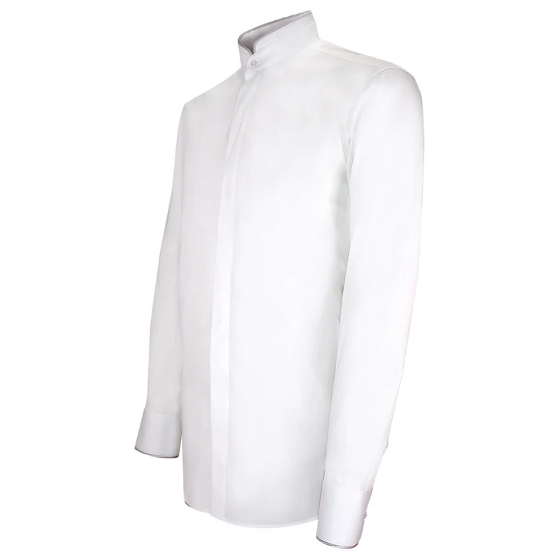 Chemise homme mode col mao coupe cintrée MAO Emporio balzani