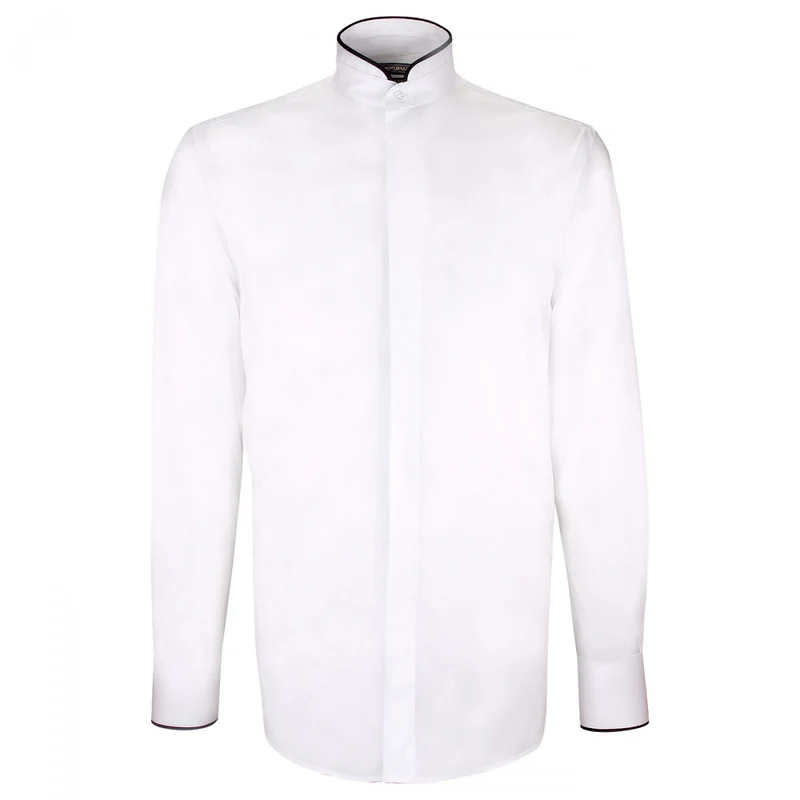 Chemise homme mode col mao coupe cintrée MAO Emporio balzani