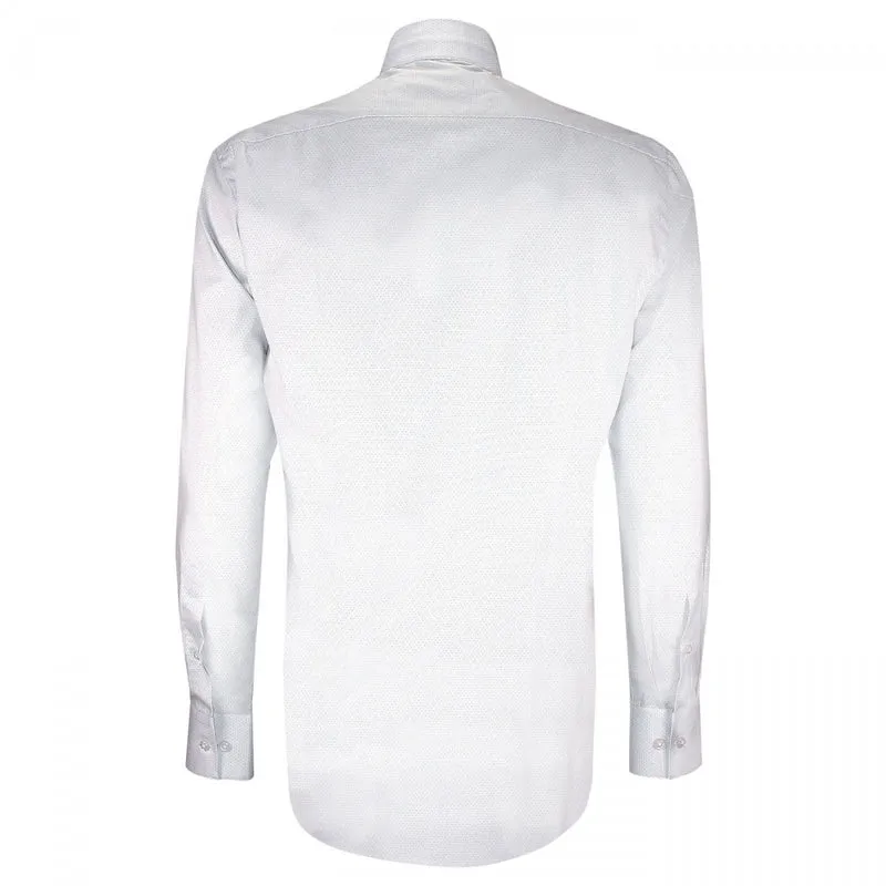 Chemise homme mode col cousu mao à motifs coupe cintrée MILO Emporio balzani