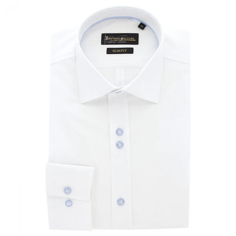 Chemise homme mode haut de gamme coupe cintrée LIVIO Emporio balzani