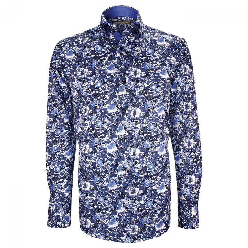 Chemise homme mode à coudières coupe cintrée UGO Emporio balzani