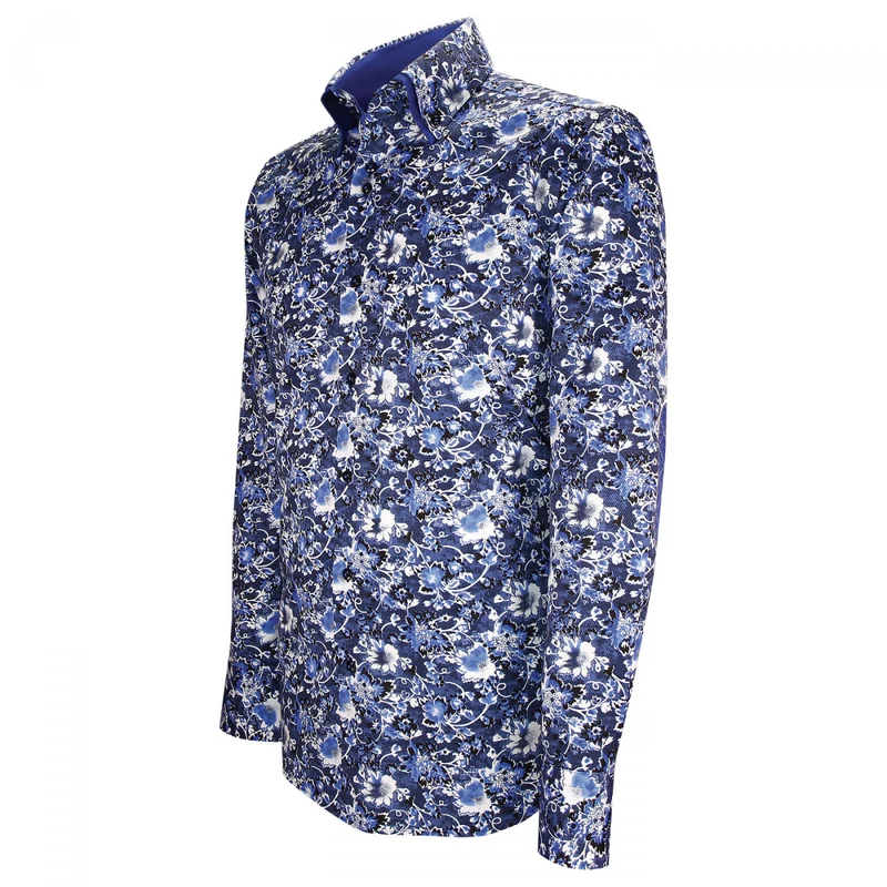 Chemise homme mode à coudières coupe cintrée UGO Emporio balzani