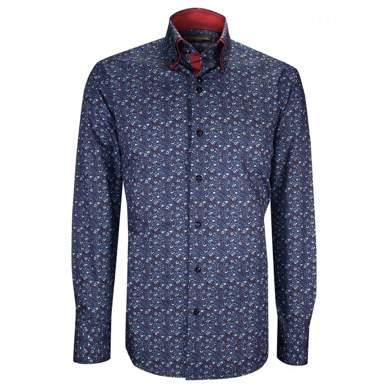 Chemise homme mode à coudières coupe cintrée UGO Emporio balzani
