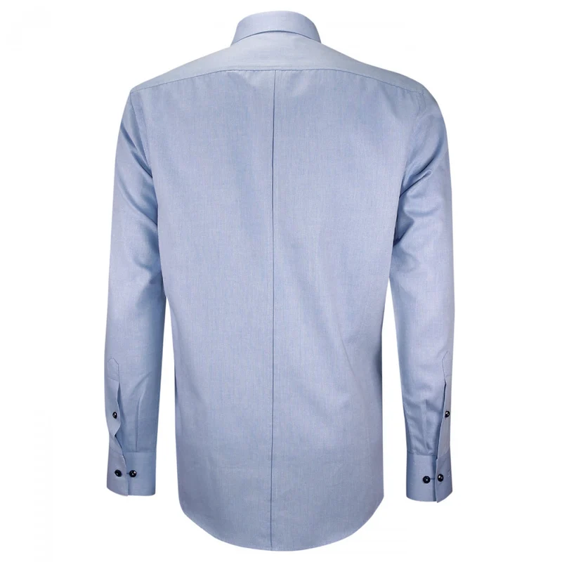 Chemise homme business oxford gorge cachée coupe cintrée LUIGI Emporio balzani