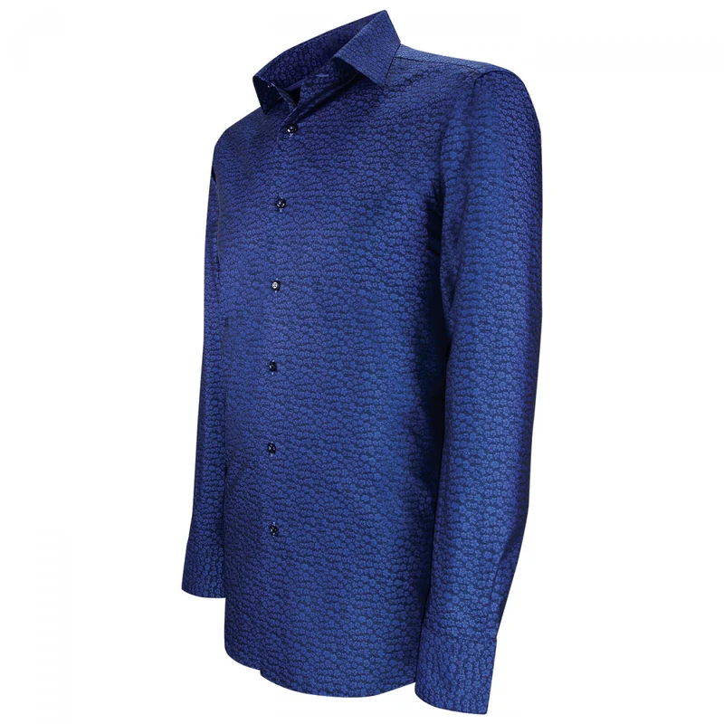 Chemise homme tissu à motifs coupe cintrée FLOWER Andrew Mac Allister