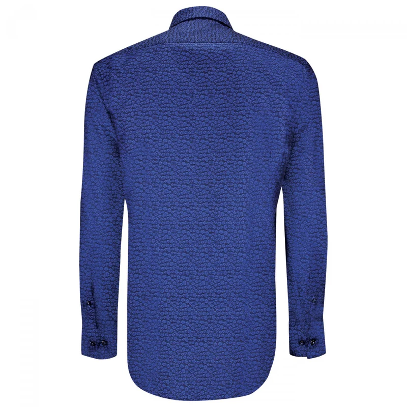 Chemise homme tissu à motifs coupe cintrée FLOWER Andrew Mac Allister