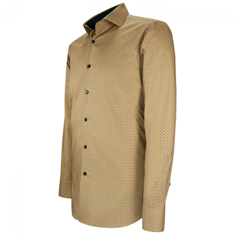 Chemise homme tissu à motifs coupe cintrée PARTY Andrew Mac Allister