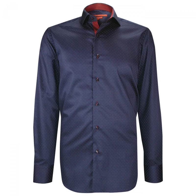 Chemise homme tissu à motifs coupe cintrée PARTY Andrew Mac Allister