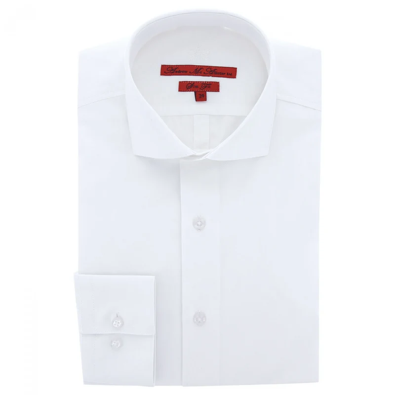 Chemise homme satin de coton coupe cintrée SATINO Andrew Mac Allister