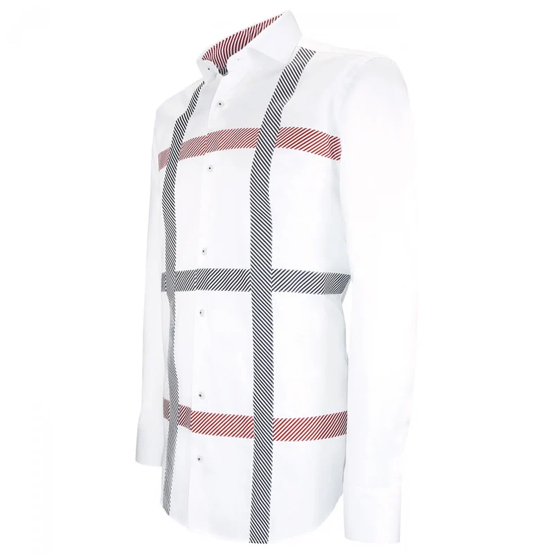 Chemise homme satin de coton coupe cintrée FLAGGY Andrew Mac Allister
