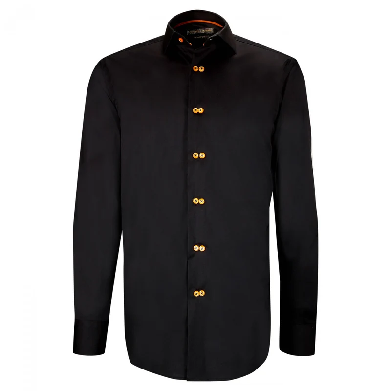 Chemise homme double boutonnage coupe cintrée DOTTIO Emporio balzani