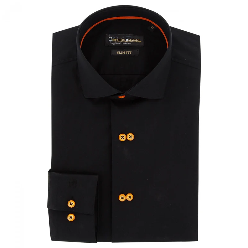 Chemise homme double boutonnage coupe cintrée DOTTIO Emporio balzani