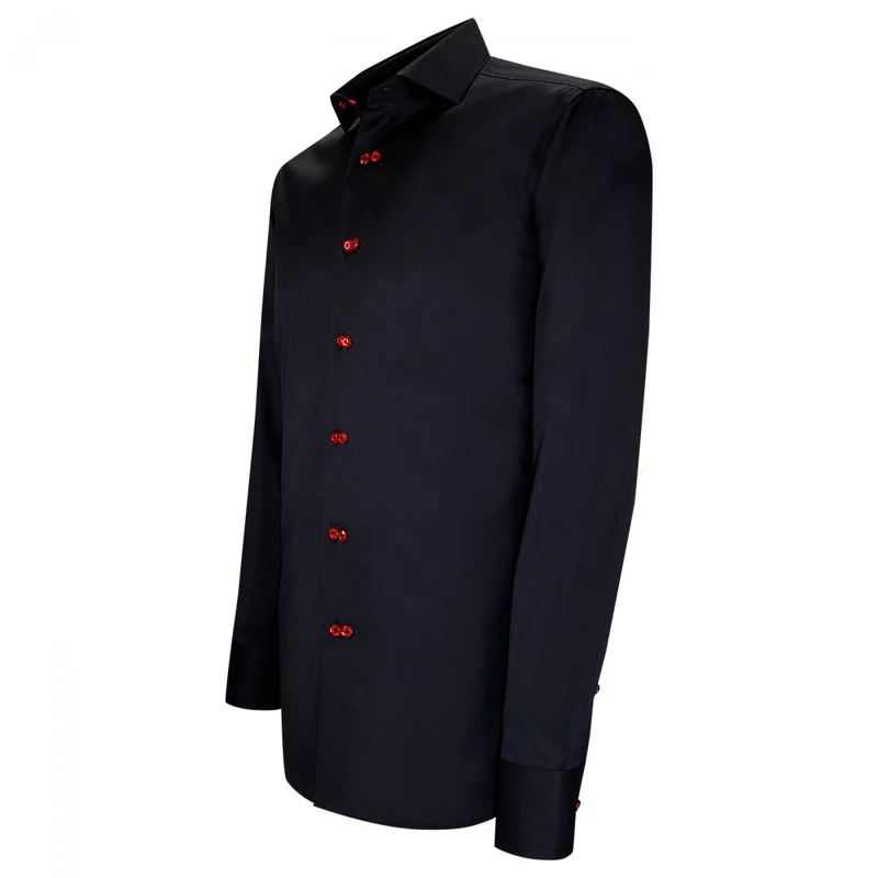 Chemise homme double boutonnage coupe cintrée DOTTIO Emporio balzani