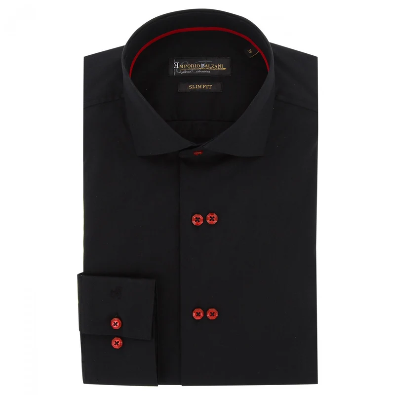Chemise homme double boutonnage coupe cintrée DOTTIO Emporio balzani