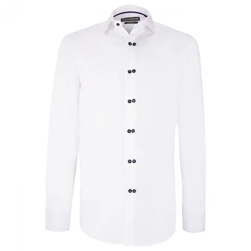 Chemise homme double boutonnage coupe cintrée DOTTIO Emporio balzani