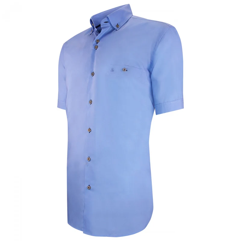 Chemisette homme lin classique coupe droite OLINO Emporio balzani