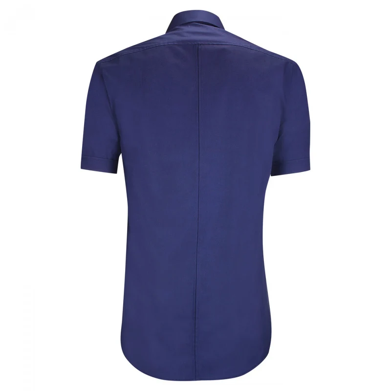 Chemisette homme brodée coupe cintrée EXCLUSIVO Emporio balzani