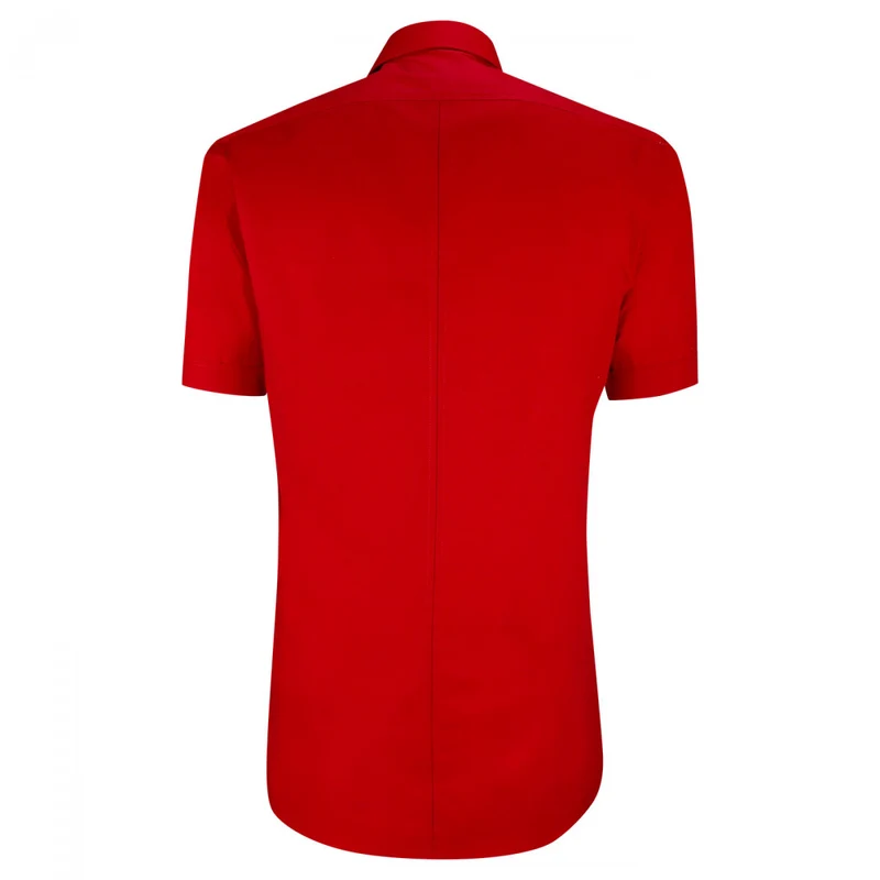 Chemisette homme brodée coupe cintrée EXCLUSIVO Emporio balzani