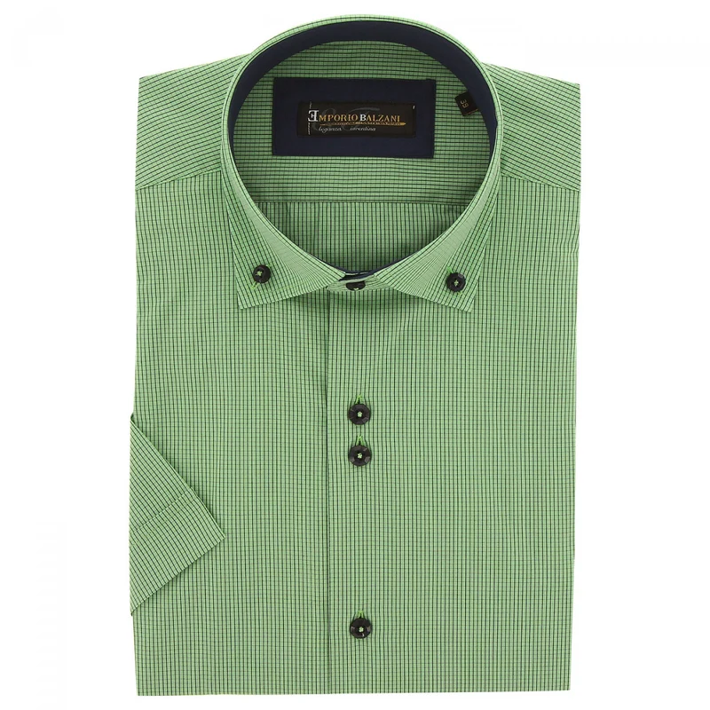 Chemisette homme classique coupe droite QUADRI Emporio balzani