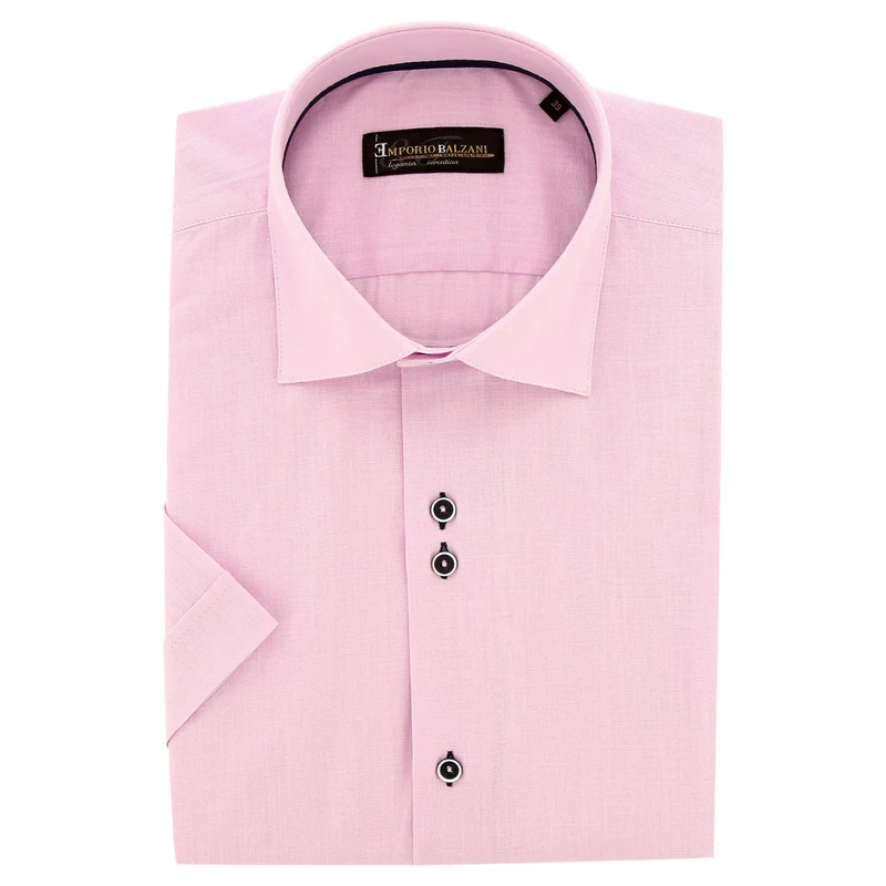 Chemisette homme lin classique coupe droite OLINA Emporio balzani