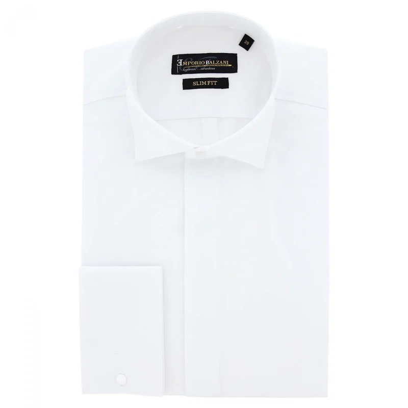 Chemise homme col cassé coupe cintrée PREMIUM Emporio balzani