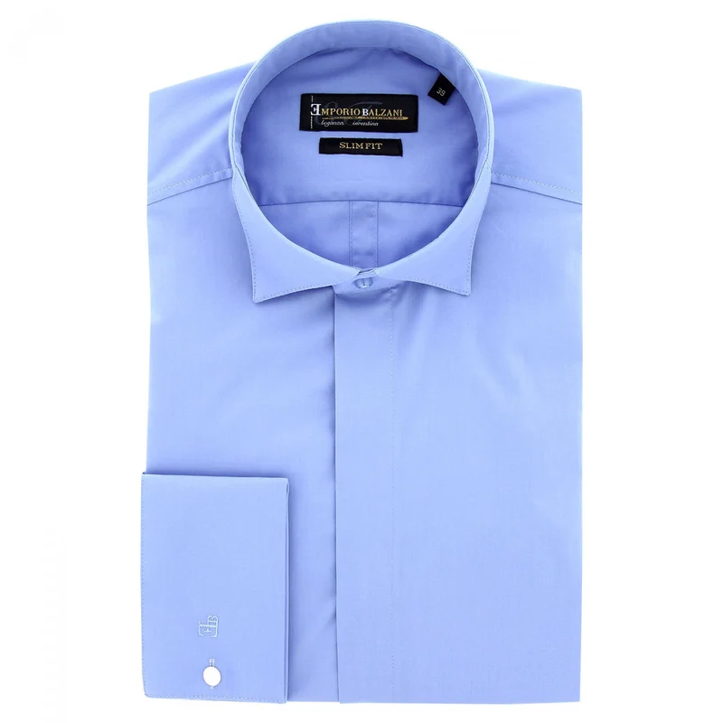 Chemise homme col cassé coupe cintrée PREMIUM Emporio balzani