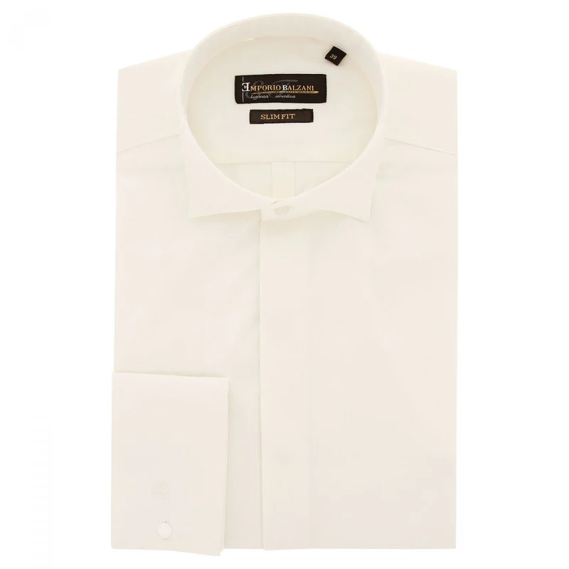 Chemise homme col cassé coupe cintrée PREMIUM Emporio balzani