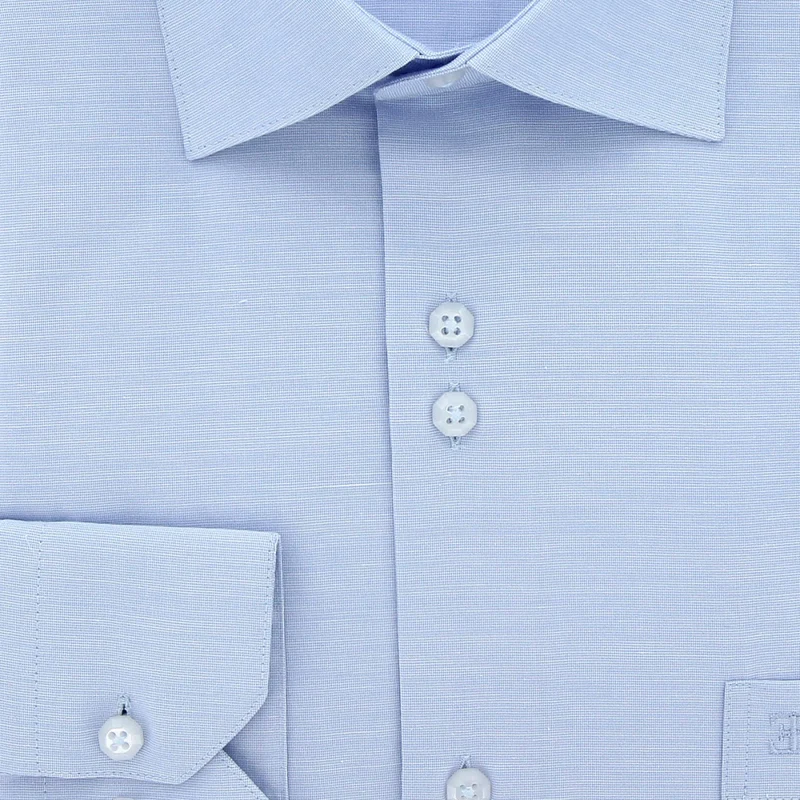 Chemise homme tissu uni coupe droite GRAFFI Emporio balzani