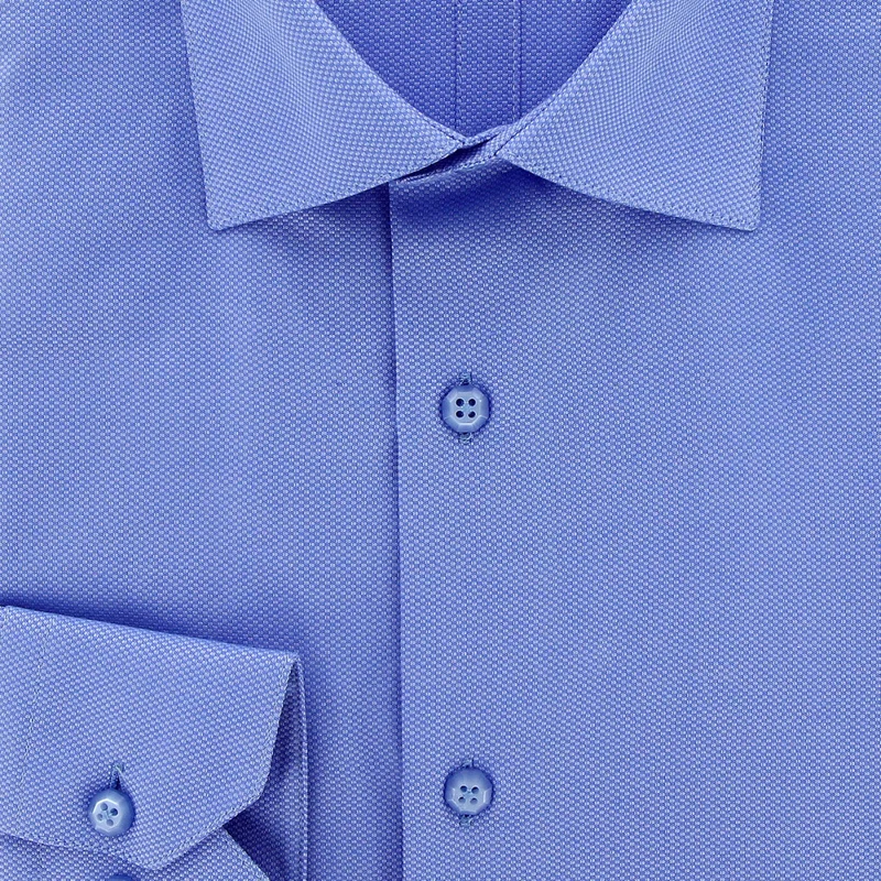Chemise homme tissu armuré coupe cintrée POINT Andrew Mac Allister