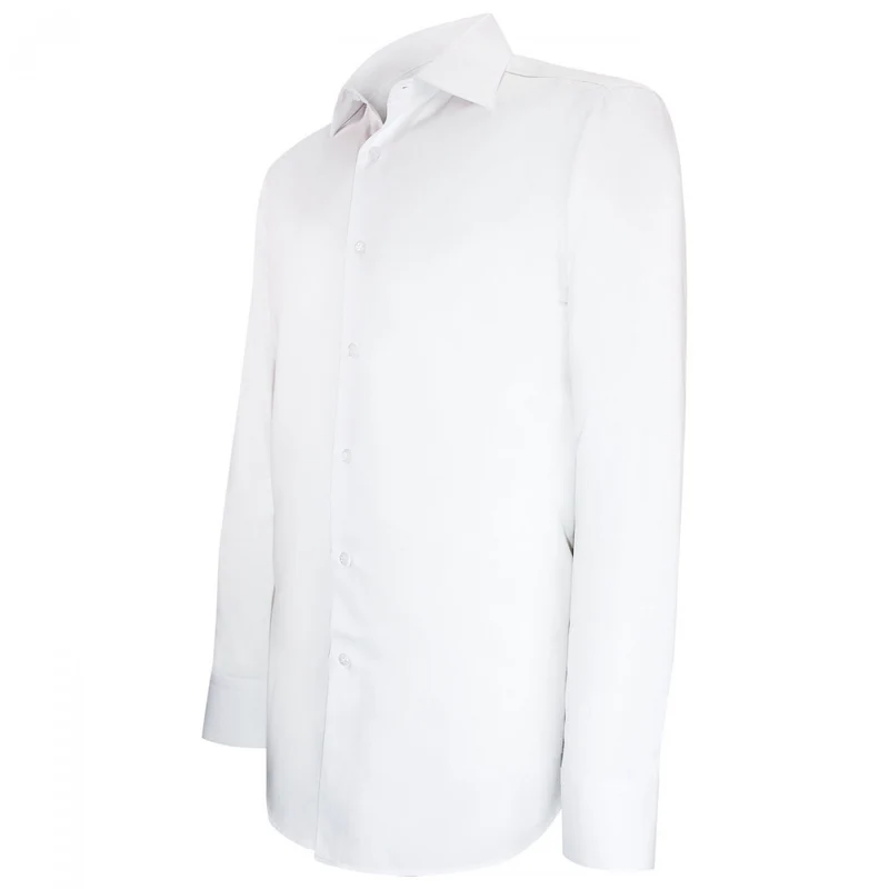 Chemise homme tissu armuré coupe cintrée POINT Andrew Mac Allister